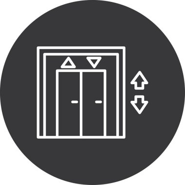 çıkış simgesi çizimi