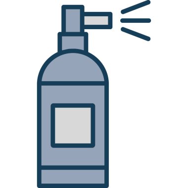 Sprey şişe. resimleme tasarımı