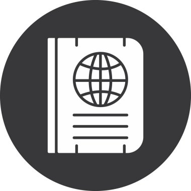 Küresel iş vektör simgesi