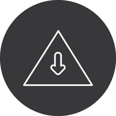 ok simgesinin vektör illüstrasyonu