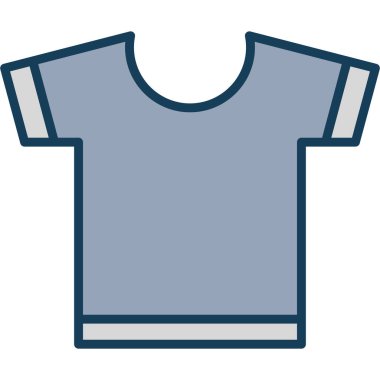 Gömlek. Web simgesi basit illüstrasyon