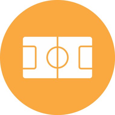 Futbol gol vektör simgesi