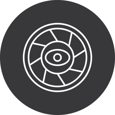 Vektör illüstrasyonu, simge ögesi arkaplanı