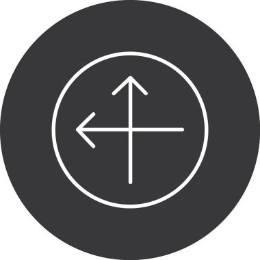 ok simgesinin vektör illüstrasyonu