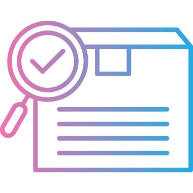 Kontrol listesi. Web simgesi vektör illüstrasyonu