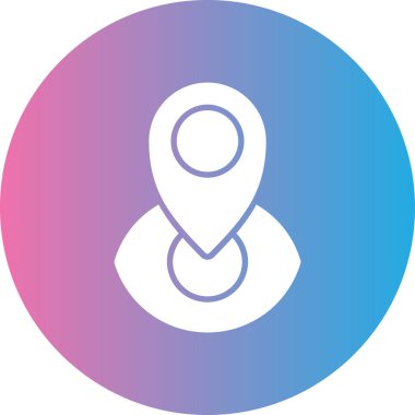 kullanıcı. Web simgesi basit illüstrasyon