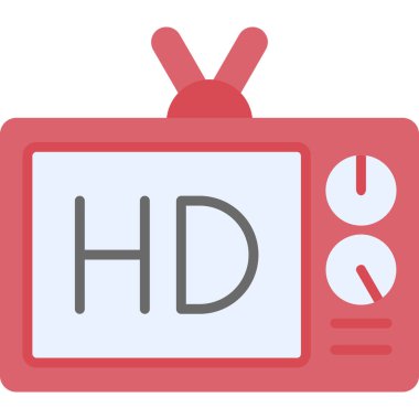 video simgesi vektör illüstrasyonu