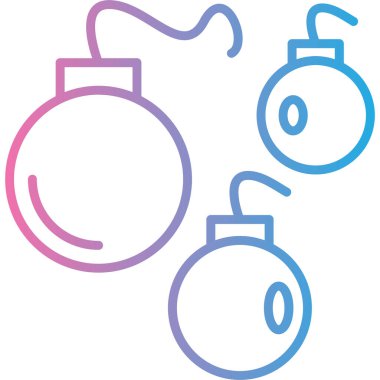 Bomba. Web simgesi basit tasarım