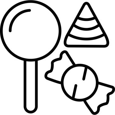 yiyecek ve içecek ikonu, vektör illüstrasyonu