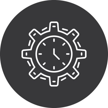 vektör saat resimleme