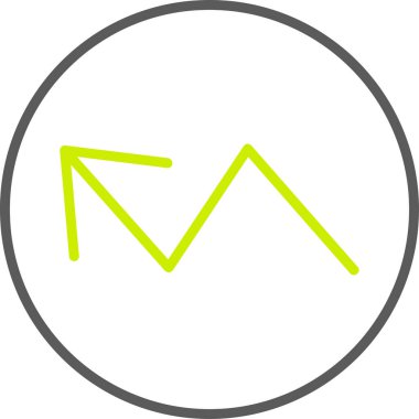 ok simgesinin vektör illüstrasyonu