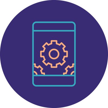 seo modern simgesinin vektör illüstrasyonu