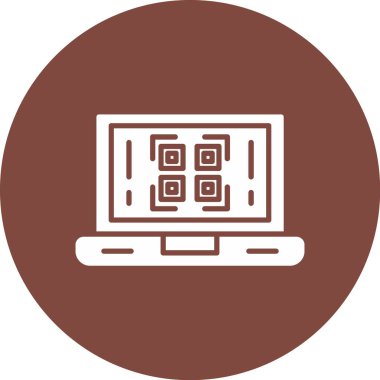 bilgisayar simgesi vektör illüstrasyonu