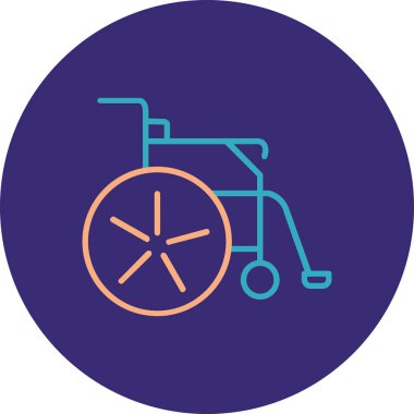 bisiklet ikonu vektör illüstrasyonu