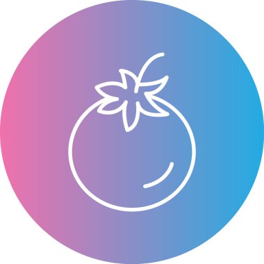 Meyve ikonunun vektör illüstrasyonu