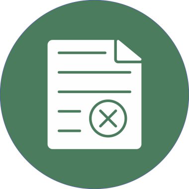 Vektör Belgesi Ico, vektör illüstrasyonu