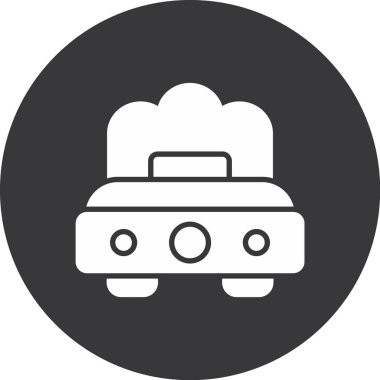 Kamera. Web simgesi basit illüstrasyon