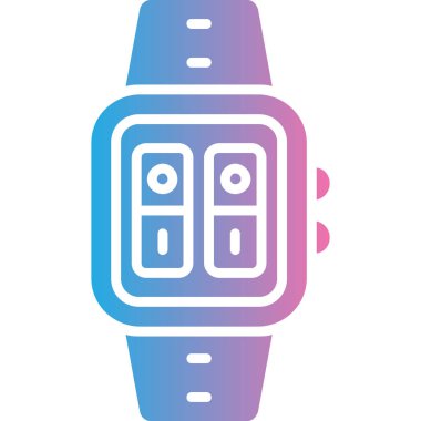 Akıllı çocuk. Web simgesi basit illüstrasyon