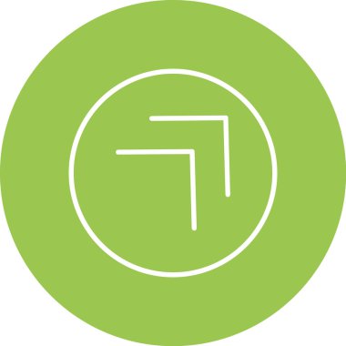 Modern bir simgenin vektör illüstrasyonu