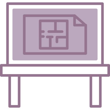 Modern dizüstü bilgisayar simgesinin vektör illüstrasyonu