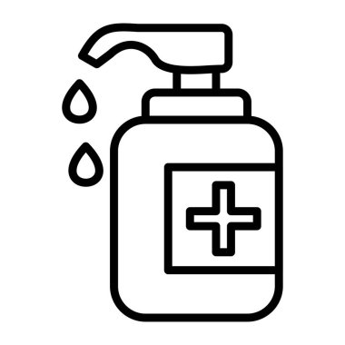 Su şişesi simgesi, taslak biçimi