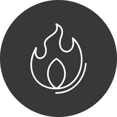 Simge vektör resimlemesini ateşle