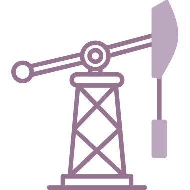 Endüstri. Web simgesi basit illüstrasyon