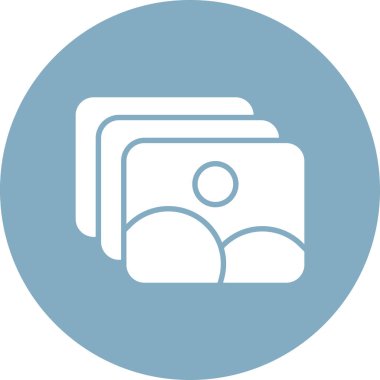 Kamera simgesi, vektör illüstrasyon tasarımı