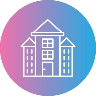 Yapı simgesinin vektör illüstrasyonu