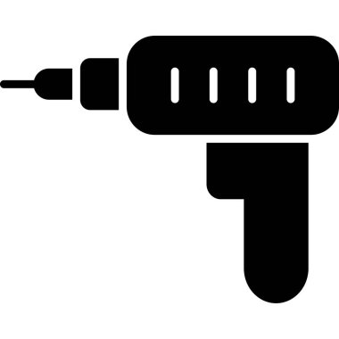 Elektrikli tornavida kutsal kişilerin resmi, vektör çizim