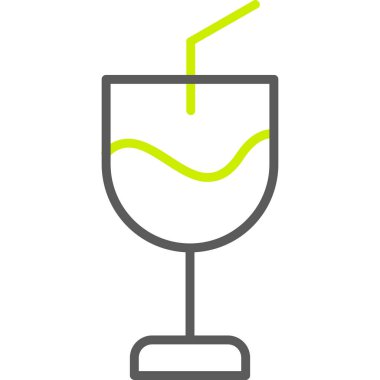 bardak şampanya kutsal kişilerin resmi, vektör çizim