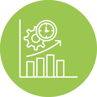 iş simgesi vektör illüstrasyonu