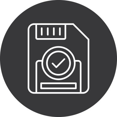 vektör izleme simgesi illüstrasyonu