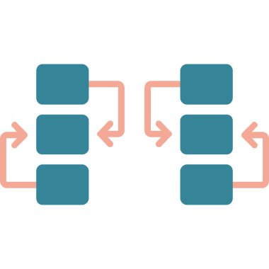 iş simgesi vektör illüstrasyonu