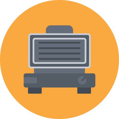 araba yıkama makinesi simgesi düz stil