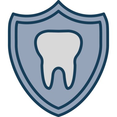 kalkan ikon vektör illüstrasyonu