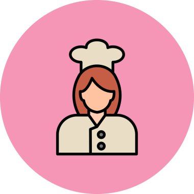 avatar. Web simgesi basit illüstrasyon