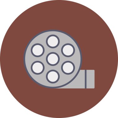 Film simgesinin vektör illüstrasyonu