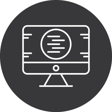 seo modern simgesinin vektör illüstrasyonu