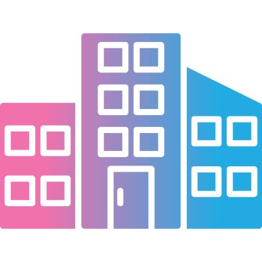 Yapı simgesinin vektör illüstrasyonu