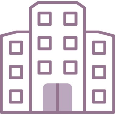 Hastane web renk illüstrasyonu