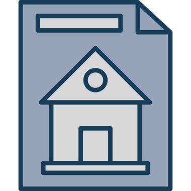 ev simgesi vektör illüstrasyonu