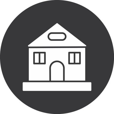 ev vektör illüstrasyonu, modern biçim