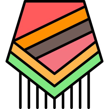 Renk web vektör simgesi