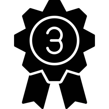 5 numaralı simge vektör illüstrasyonu