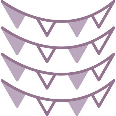 Parti. Web simgesi basit tasarım