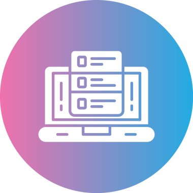 Web tasarımı vektör çizgisi tasarımı