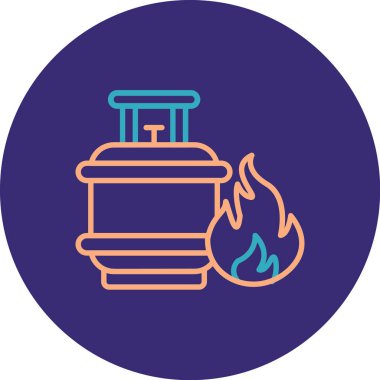 vektör illüstrasyonu, ateş simgesi tasarımı