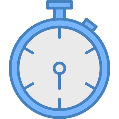 Kronometre Web simgesi basit tasarım