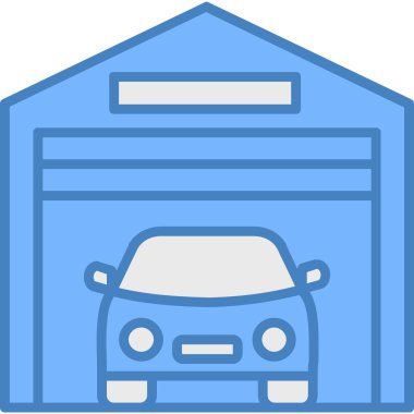 Araba garajı. Basit tasarım